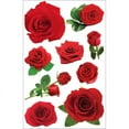 thumbnail image 2 of 3D Sticker 4.5`x7` Sheet-Red Rose Multi-Colored, 2 of 2