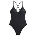 thumbnail image 6 of Black Swimsuits for Women Swimsuit Womens Womens Bathing Suits Tummy Control Clearance Sales, 6 of 6