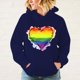 thumbnail image 4 of Nueva sudadera deportiva de manga larga con estampado de amor LGBT para mujer, sudadera de algodón, 4 of 4