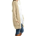 thumbnail image 6 of Women's Cardigan Sweater Clearance Loose Long Sleeve Open Front Knit Coat with Pockets, 6 of 8