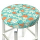 thumbnail image 3 of Balery Cute Sloth on Floral Tree Fundas de asiento para taburete de bar redondo de tela de terciopelo ajustables que protegen de arañazos y manchas para sillas de 14 a 17 pulgadas.-14 inch, 3 of 7