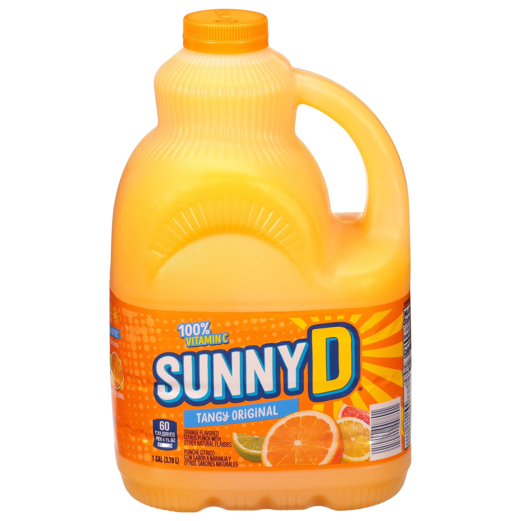 SunnyD Tangy Original Orange Juice Drink, 1 Gallon Bottle