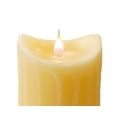 thumbnail image 2 of Melrose 7" Prelit LED Simplux Dripping Wax Flameless Pillar Candle with Moving Flame - Ivory, 2 of 3
