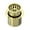 Gold, variant on Extended Garbage Disposal Flange Basket Strainer Stopper, Deep 304 Stainless Steel Kitchen Sink Flange for 3-1/2 Inch Standard Sink Drain Hole, Polished Deep Sink Disposal Stopper