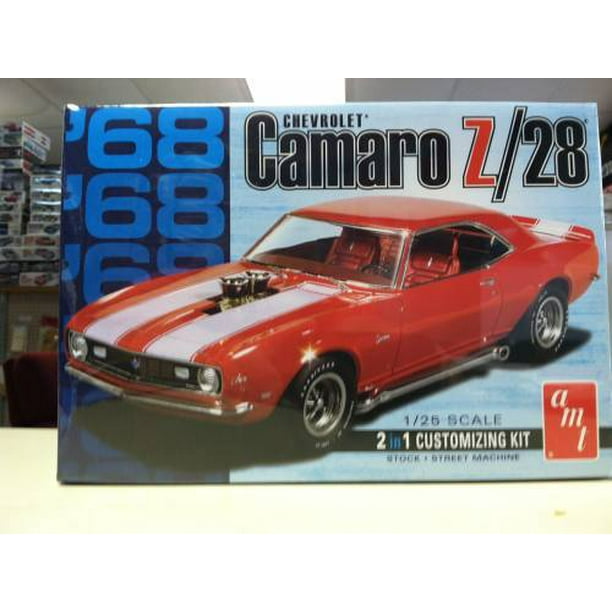 Amt 868 1 25 1968 Chevy Camaro Z28 Plastic Model Kit Walmart Com Walmart Com