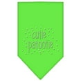 thumbnail image 3 of Pet and Dog Bandana Rhinestone, "Cutie Patootie", 3 of 10