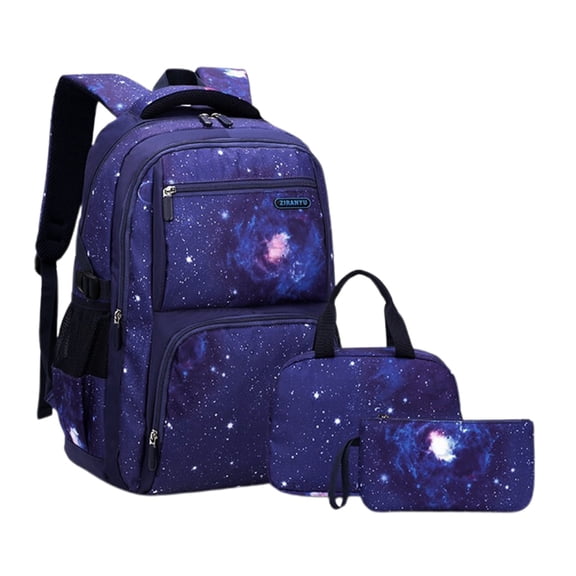Kcolen Traveling Backpack Backpack Set for Schools Includes Bookbag With Pencil And Lunch Bag Lightweight Design for And