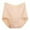 Underwear Panties for Women Yellow, variant on ylioge Womens Plus Size Underwear Panties XL-6X High Waisted Briefs Cotton-Blend Lace Splice Stretchy Full Coverage Leakproof Brief
