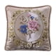 thumbnail image 2 of 17.7 Inches 45cm Wide Wide Pack Of European Emboss Flower Pillows Sofa Waist Cushions Car Bedrooms Home Backrests Pillowcases, 2 of 6