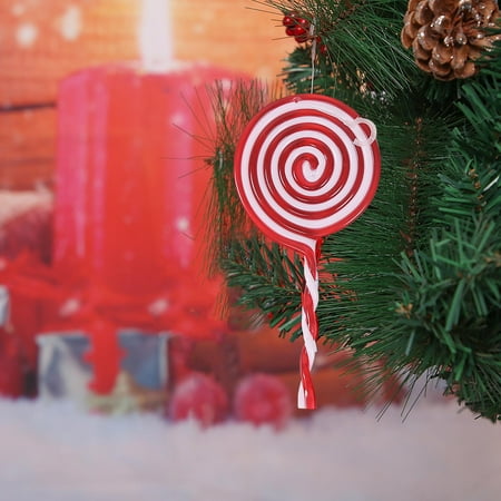 

Christmas Decorations Home Decor KKCXFJX Christmas Lollipop Christmas Tree Pendant Large Small Christmas Candy Pendant Scene Decoration Christmas Tree Pendant