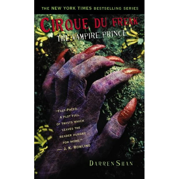 Pre-Owned Cirque Du Freak #6: The Vampire Prince: Book 6 in the Saga of Darren Shan (Cirque Du Freak: Saga of Darren Shan (Mass Market)) Paperback