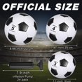 thumbnail image 2 of Balones de fútbol Sotiff, 24 unidades, tamaño 4, PVC, con bombas, 2 of 7