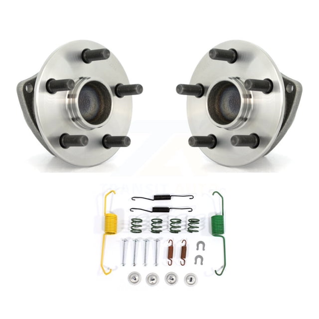 Transit Auto Rear Brake Drum Hardware and Wheel Hub Bearing Assembly Kit for Car 2000-2005 Toyota Celica Non-ABS K7D-100542