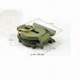 thumbnail image 4 of Simyoung Multifunctional Metal Pocket Army Style Compass Military Camping Hiking Survival Marching Impact Resistant & Waterproof Compass for Outdoor, Hiking, Camping, Boy Scout, Gift, 4 of 6