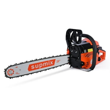 62cc Gas Chainsaw 20 Inch Gas Powered Chainsaws 2-Cycle Petrol Handheld Gasoline Chain Saw Power Saws for Cutting Wood Tree Trimming