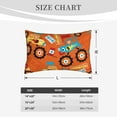 thumbnail image 6 of Fotbe Monster Truck Pillow Cases - Envelope Closure - Luxury, Extra Soft, Cooling Pillow Covers - Wrinkle, Fade, Stain Resistant-20"x30", 6 of 9