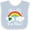 Blue and White, variant on Inktastic 1st Birthday Kiss Me Im One Boys or Girls Baby Bib