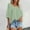 Mint Green, variant on TYGHBN Women's V Neck Batwing Half Sleeved Shirt Knit Loose Shirt Solid Color Top Casual Women Women Tees and Tops Shirt and Shirt Set Women Sleeve Pack Long Sleeved Tops Womens Casual T Shirt for
