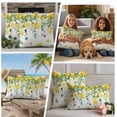 thumbnail image 4 of Lemon Eucalyptus Outdoor Pillow Covers 26x26 Set of 2,Waterproof Patio Throw Pillowcase Protectors,Farm Flower Fruit Country Boho Summer Decorative Pillow Shams Cushion Covers for Seat Bed Couch Sofa, 4 of 8