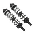 thumbnail image 3 of RC Front Spring Damper, Easy Installation High Elasticity RC Front Shock Absorbers Threaded Body Aluminium Alloy One Pair  for Replacement Black, 3 of 7