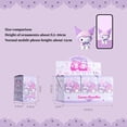 thumbnail image 4 of Sanrio Kawaii Pijamas Serie Sweetheart Personaje Kuromi Melody Caja Sorpresa Juguete Estatua Muñeca Niños Caja Sorpresa Juguete Regalo, 4 of 5