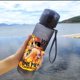 thumbnail image 3 of Botella de agua de plástico creativa con dibujos animados de Anime One Piece Luffy Zoro, personalizada, de gran capacidad, para exteriores, 3 of 5