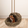 thumbnail image 2 of OULII 1Set Rabbit House Bed Woven Bunny Grass Nest Straw for Friends with Rabbits Indoor Use, 2 of 8