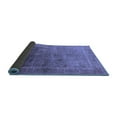 thumbnail image 2 of Ahgly Company Indoor Round Oriental Blue Industrial Area Rugs, 4' Round, 2 of 4