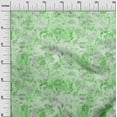 thumbnail image 3 of oneOone Cotton Jersey Light Green Fabric Abstract Floral Quilting Supplies Print Sewing Fabric By The Yard 58 Inch Wide, 3 of 5