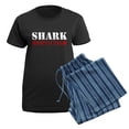 thumbnail image 5 of CafePress - Sharkblack Pajamas - Women's Short Sleeve Print T-Shirt and Pants Dark Cotton Pajama Set, 5 of 7