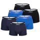 thumbnail image 1 of s.Oliver Calzoncillos para hombre, paquete de 6 - Trunks, Hipsters, Algodón Stretch Azul S, 1 of 1