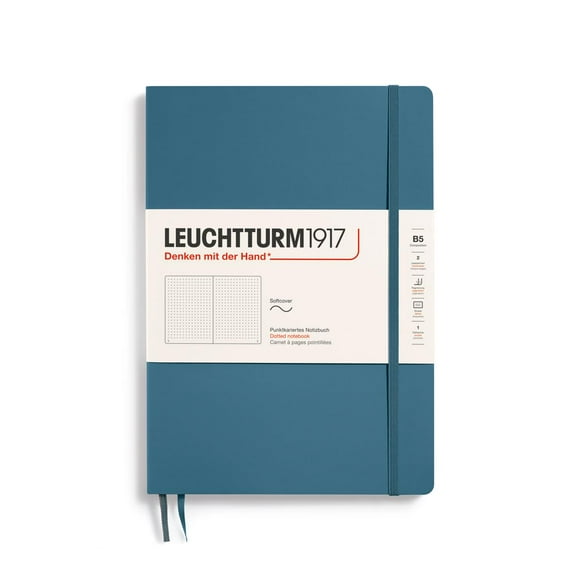 Cuaderno LEUCHTTURM1917 B5 Tapa Flexible 123 Hojas Punteadas