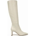 thumbnail image 2 of Sam Edelman Women's Sylvia Modern Ivory Wide Calf Knee High Boot 7.5M, 2 of 5