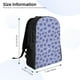 thumbnail image 4 of Balery Blue And White Flowers Mochila - Mochila Estilosa y Duradera para Laptop de 15 Pulgadas con Tela Oxford Impermeable, 4 of 8
