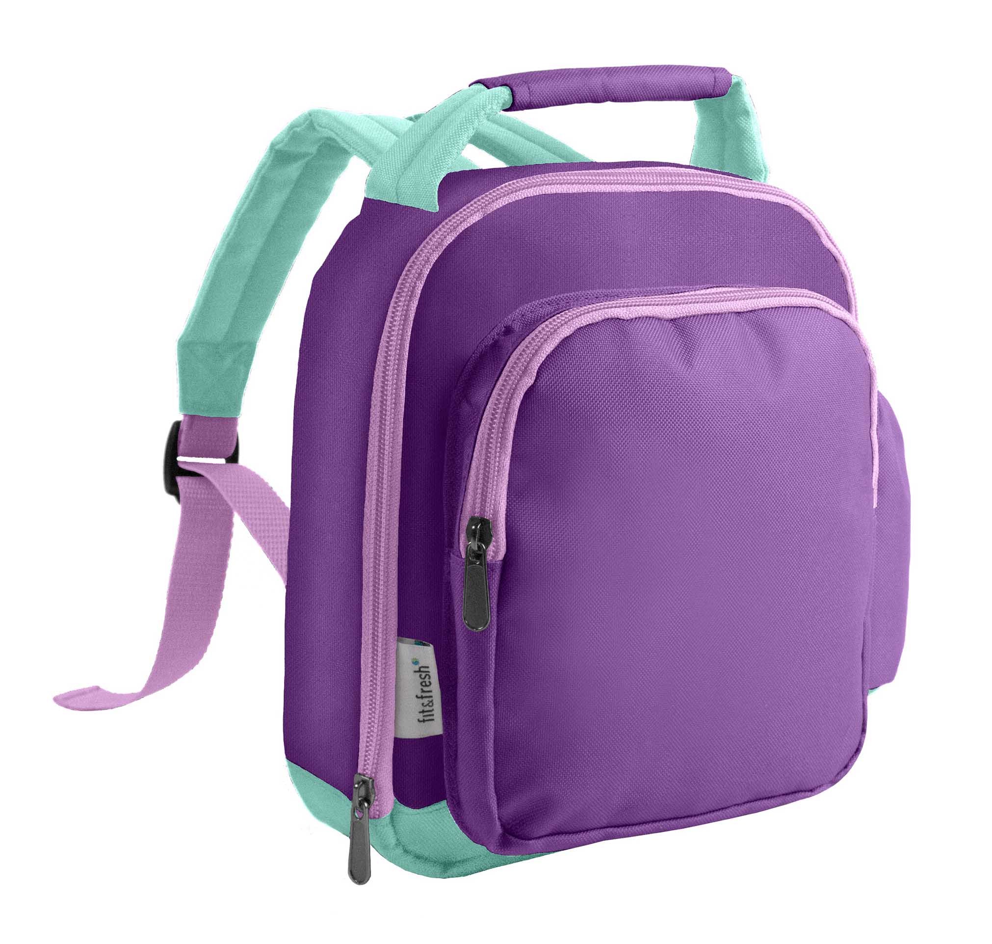 Fit & Fresh Fit & Fresh Mini Backpacks Solid Girl Purple & Teal 2729KFF2019