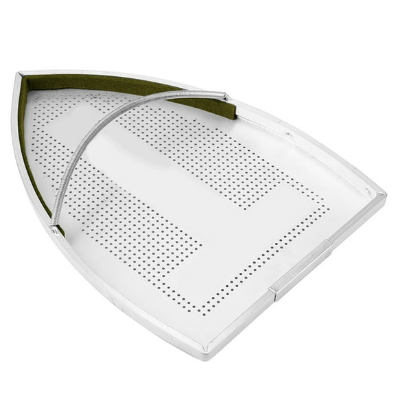 Ironing Board, Aluminum Iron Plate Cover Protector Electric Iron Assistant Tool Easy Installation Iron Clothes Protector Cover Iron Shoe for Ironing Accessories