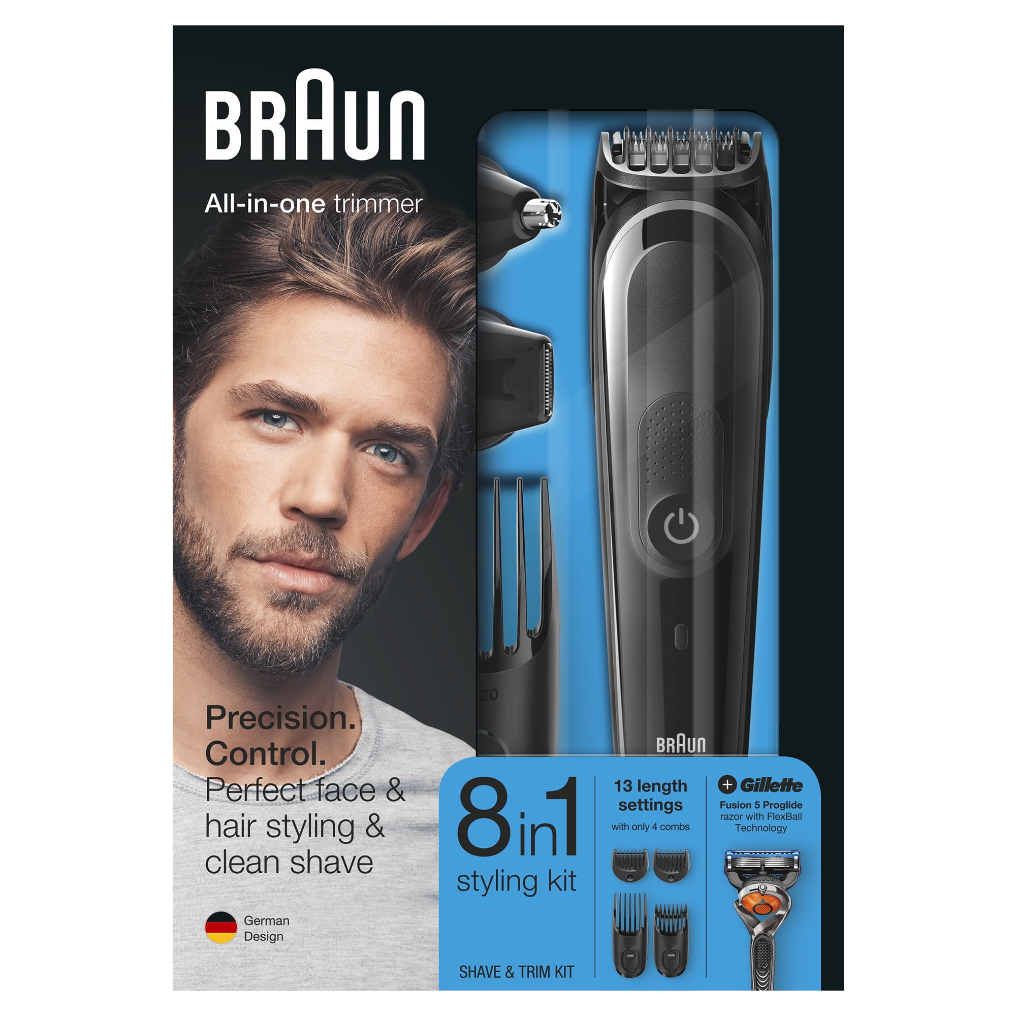 hair and beard trimmer all in one