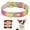 Colorful, variant on Didog Bling Leather Dog Collar Personalized Custom Puppy Cat Pet Name Number Engraved