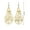Golden, variant on 11 Paris Hook Earrings Exaggerated Retro Geometric Hollow Flowers Waterdrop Pendant Women Dangle Earrings Jewelry,Silver
