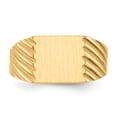 thumbnail image 4 of Bague Signet en Or Jaune 14K, 4 of 5