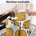 thumbnail image 5 of Cute Yellow Hedgehog Pattern Bathroom Rugs Mat,Non Slip Microfiber Bathroom Rug,Rubber Backing,Soft Bathroom Mats for Bathroom Floor,Tub and Shower,20x32in(50x80cm), 5 of 5