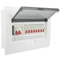 thumbnail image 2 of Boîte de Distribution Intérieure, Couvercle Transparent Boîte de Protection de Distribution d'Énergie 2P 8 Voies Boîte de Protection de Distribution pour la Maison pour les Garages, 2 of 8