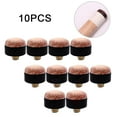 thumbnail image 5 of MYG 5/10Pcs Screw In Cue Tips Snooker Pool Billards Tip Head Replacement, 5 of 5