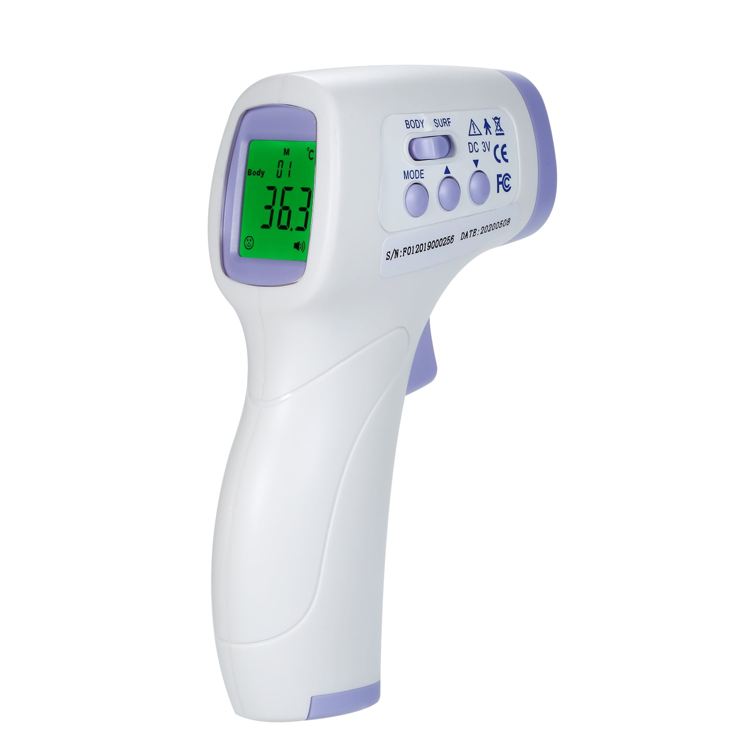 Digital Forehead Thermometer Infrared Baby Thermometer Noncontact Body