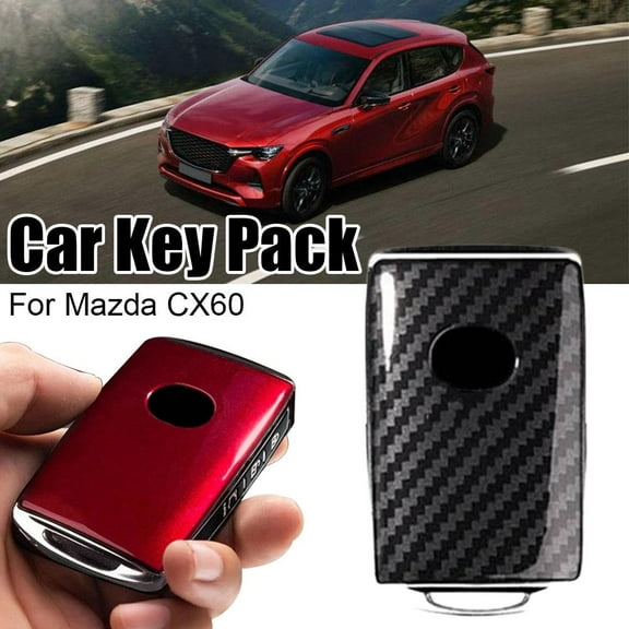 HPDL Car Remote Key Fob Cover Case Holder Keychain Shell 2022-23 CX60 For Mazda