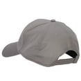 thumbnail image 3 of NASA Logo Symbol Heat Transfer Solid Cotton Twill Pro Style Cap - Grey OSFM, 3 of 5