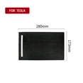 thumbnail image 4 of stanreset Remplacement pour Tesla Model S Console Centrale Boîte de Rangement Panneau Couverture Autocollant en Fibre de Carbone Décor, 4 of 6
