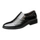 thumbnail image 5 of Zapatos de negocios, zapatos de vestir para hombres, calzado informal, zapatos bajos, mocasines, punta redonda, zapatos formales para hombres, zapatos negro 43 Fernando Mocasines de vestir para hombres, 5 of 8