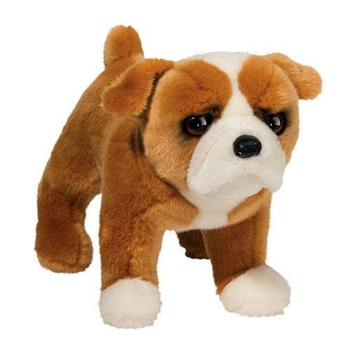stuffed bulldog toy
