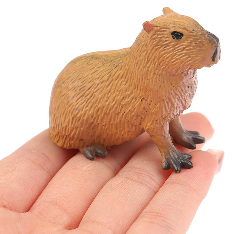 8 Pcs Simulation Capybara Model Small Toddler Toys Figetsss Toys House  Accessories for Home Plastic Decorative Capybaras Statue Figurines for  Toddlers